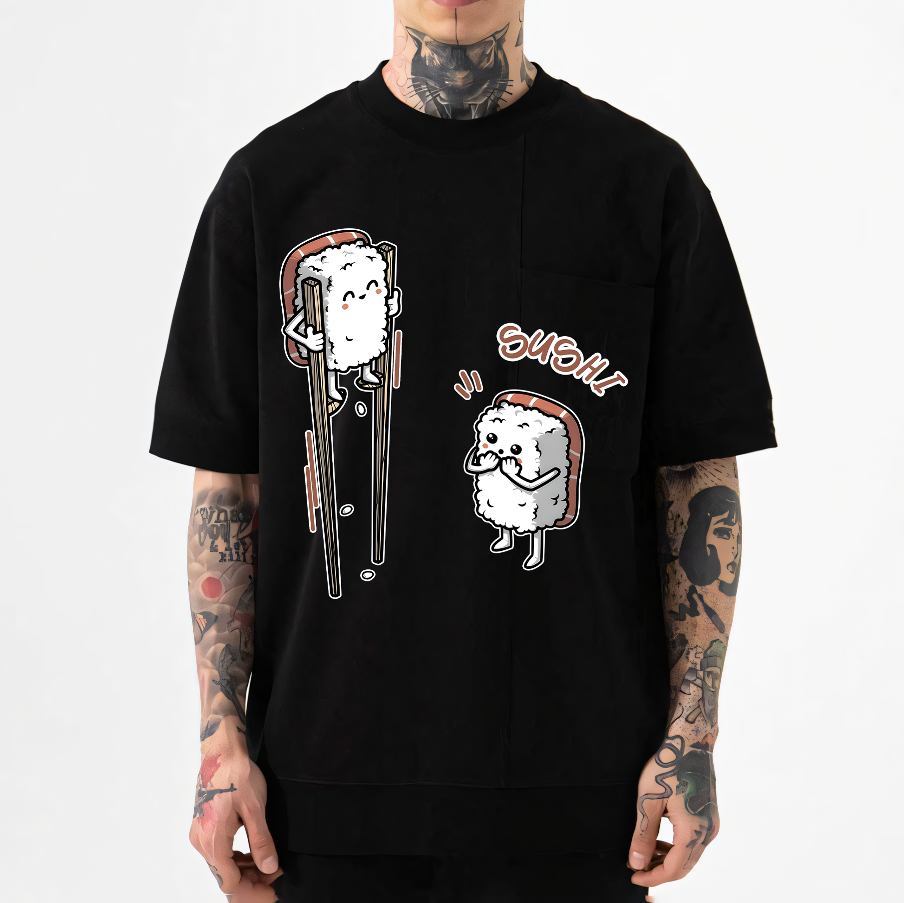Sushi Japanese Style Classic Tee