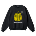 Yayoi Kusama Pumpkin Vintage Cotton Blend Crewneck Sweatshirt