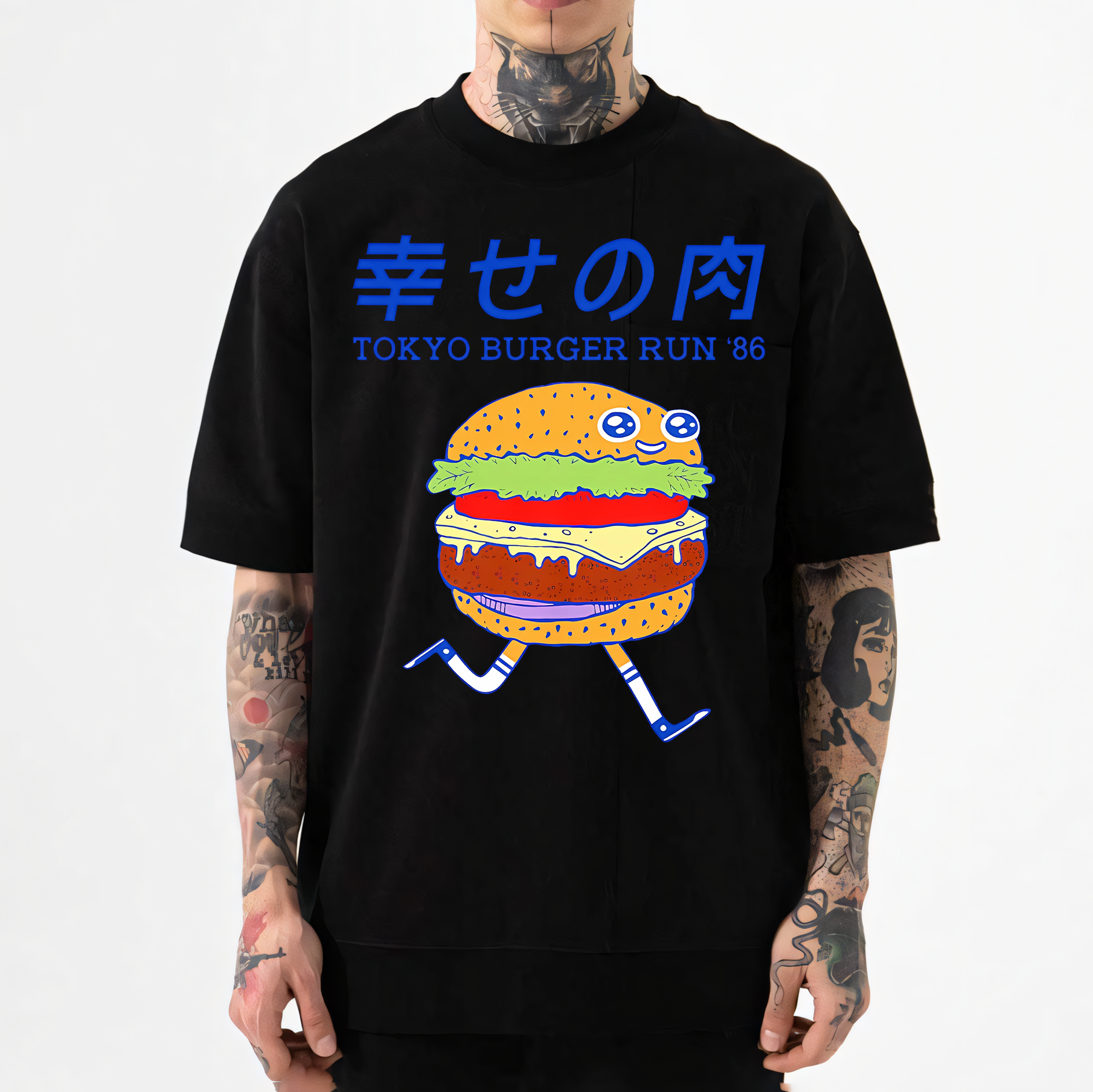 Hamburger Japanese Style Classic Tee