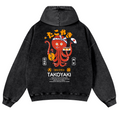 Takoyaki Octopus Vintage Washed Cotton Back Art Hoodie