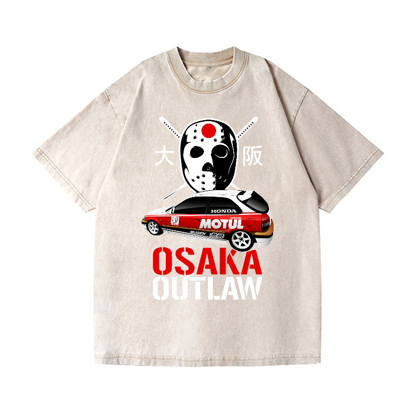 Osaka Outlaw Vintage Wash Japanese Design T-Shirt