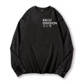 Kaiju Kaiju Monster Division Vintage Washed Cotton Back Art Long-sleeve T-shirt