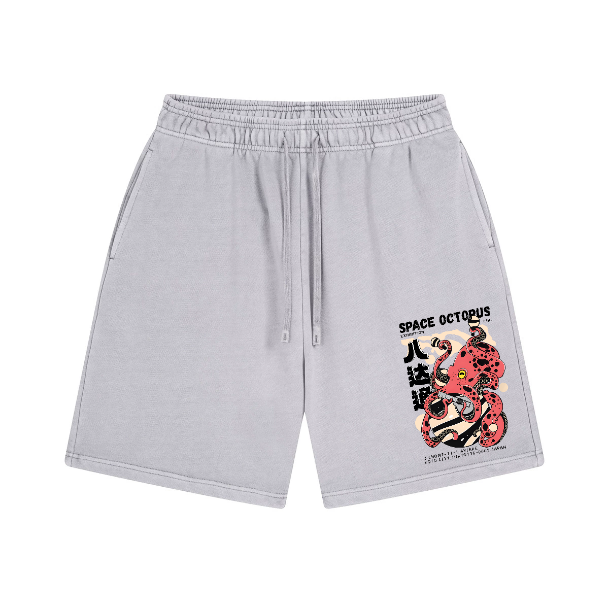 Octopus Vintage Pure Thick Cotton Shorts