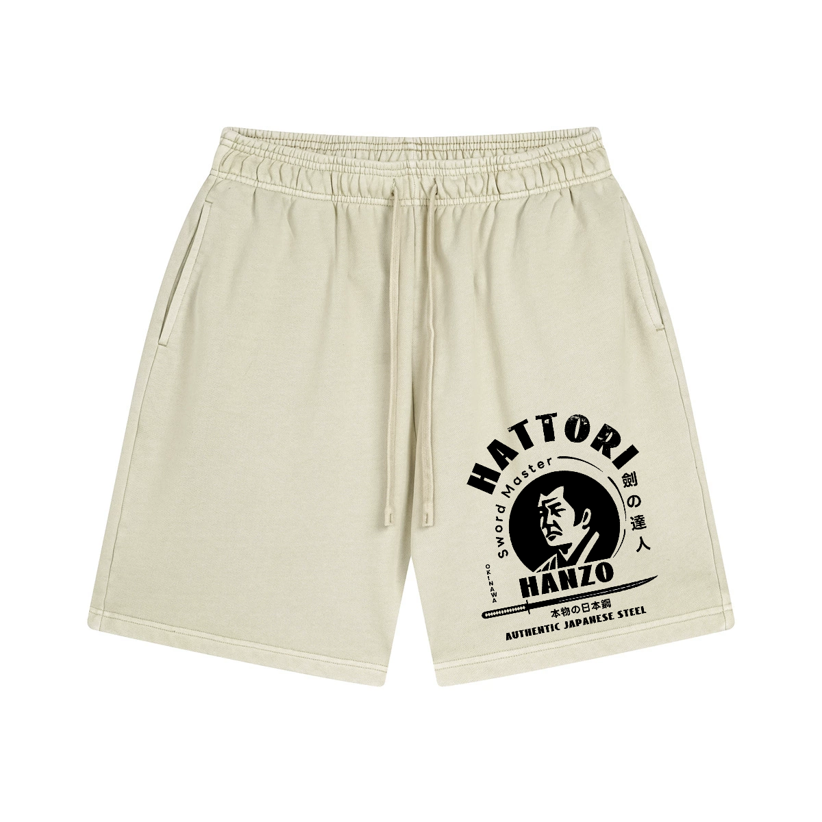 Hattori Hanzo Vintage Pure Thick Cotton Shorts