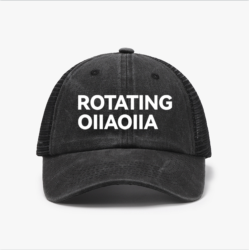 Rotating Ollaolla Vintage Cotton Breathable Hat