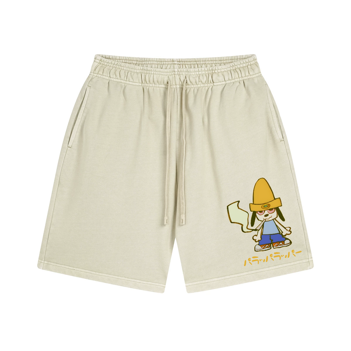 PaRappa the Rapper Vintage Pure Thick Cotton Shorts