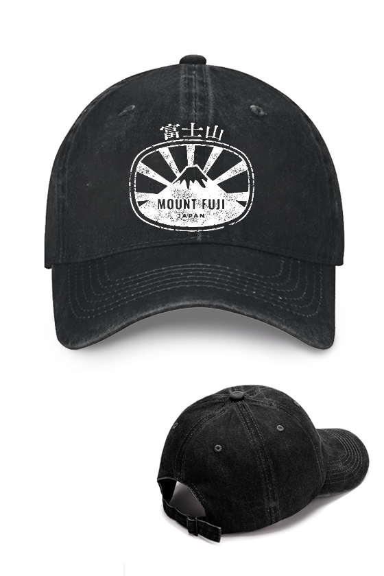 Fuji Mount Vintage Cotton Cap
