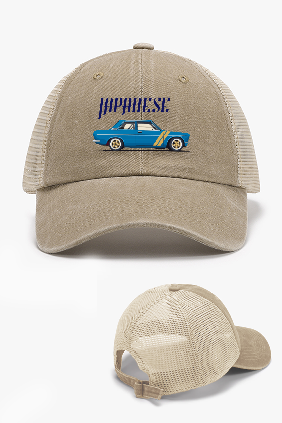 Datsun Car Vintage Cotton Breathable Hat