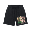Yin-Yang Tiger Vintage Pure Thick Cotton Shorts