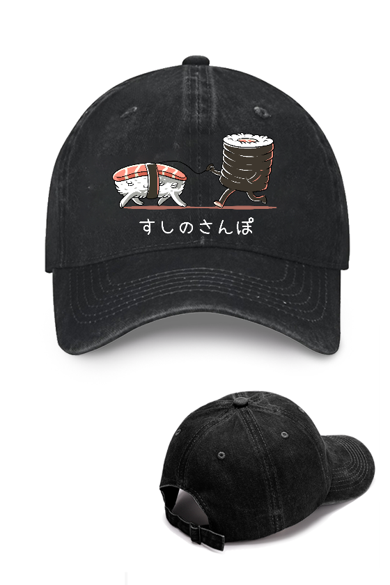 Sushi Vintage Cotton Cap