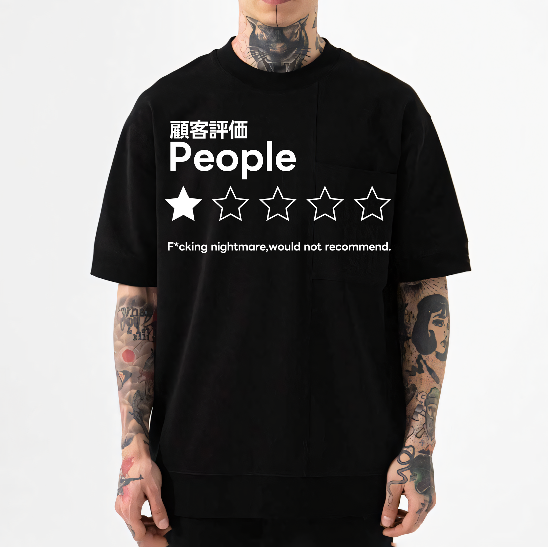 People Customer Review Japanese Style Classic Tee