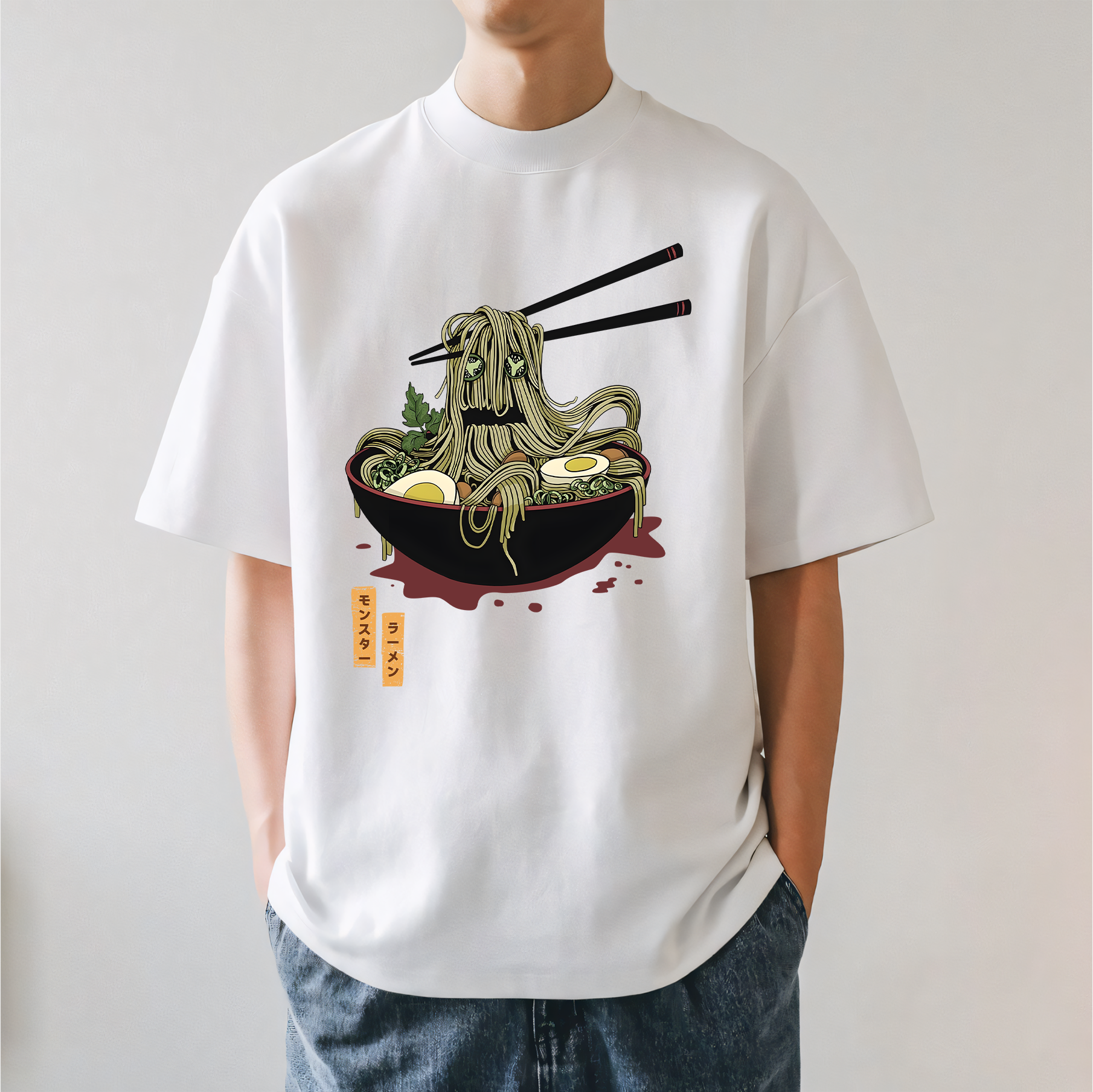 Ramen Monster Japanese Style Classic Tee