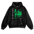 Kraftwerk Band Vintage Washed Thick Cotton Hoodie