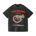 Puffer Fish Fugu Vintage Wash Japanese Design T-Shirt