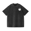 Ghibli Totoro No Face Kaonashi Vintage Wash Japanese Design Back Art T-Shirt