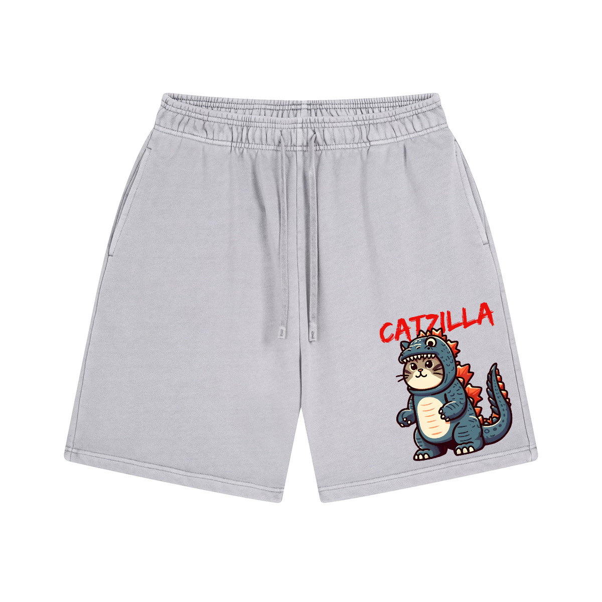 Catzilla Vintage Pure Thick Cotton Shorts