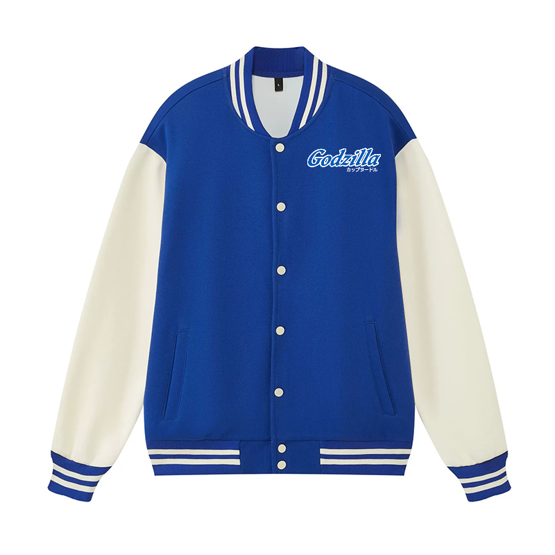 Kaiju Cup Noodles Vintage Cotton Varsity Jacket