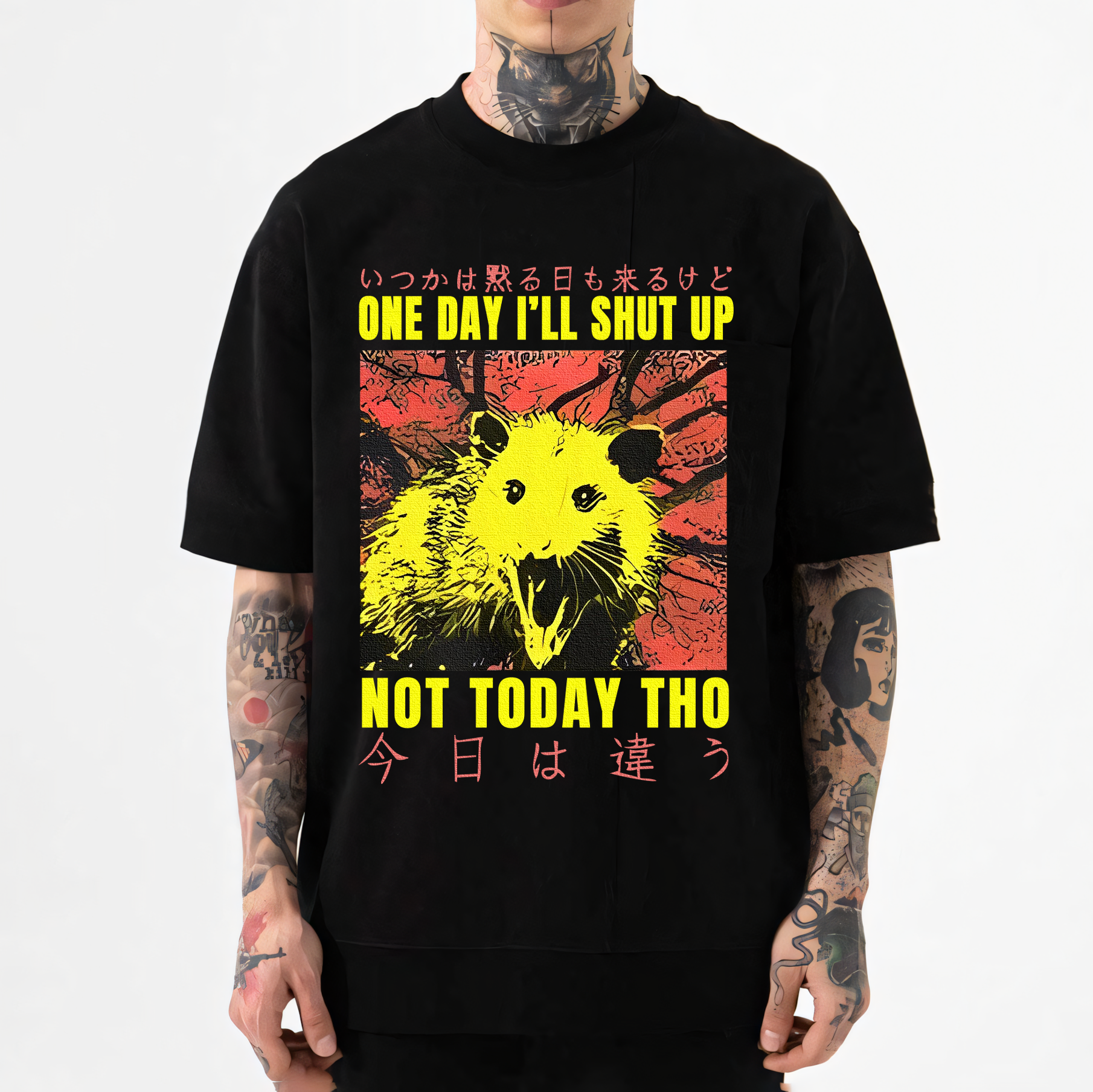 No Silence Today Japanese Style Classic Tee