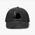 Lucky Cat Vintage Cotton Breathable Hat