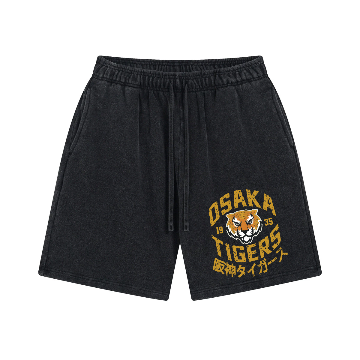 Osaka Tigers Vintage Pure Thick Cotton Shorts
