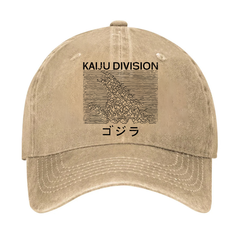 Kaiju Kaiju Monster Divisio Vintage Cotton Hat