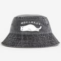 Cat Vintage 100% Cotton Bucket Hat