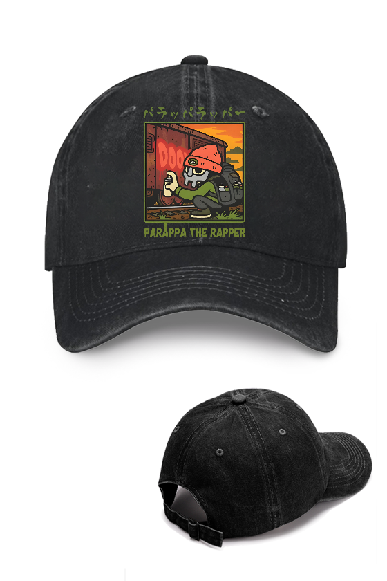 PaRappa the Rapper MF Doom Vintage Cotton Cap