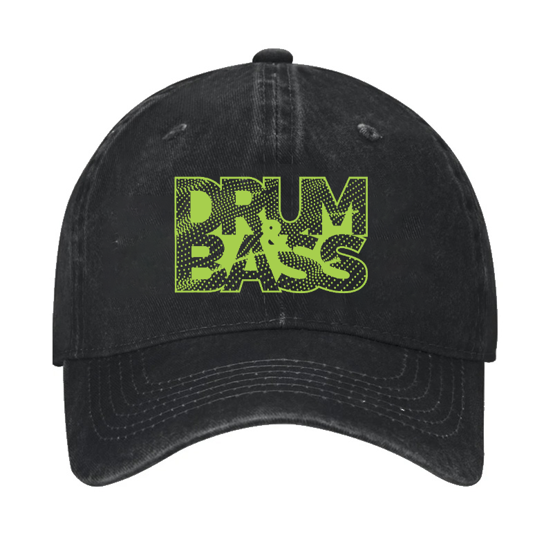Drum and Bass Vintage Cotton Cap