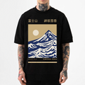 Mount Fuji Kamisaka Sekka Japanese Style Classic Tee