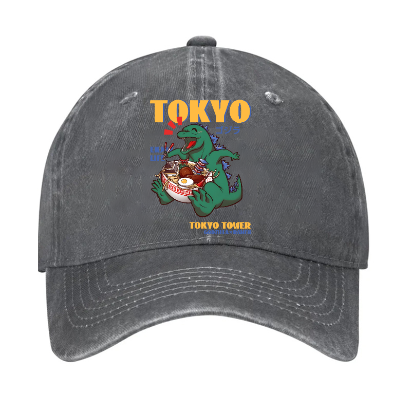 Tokyo Kaiju Vintage Cotton Hat