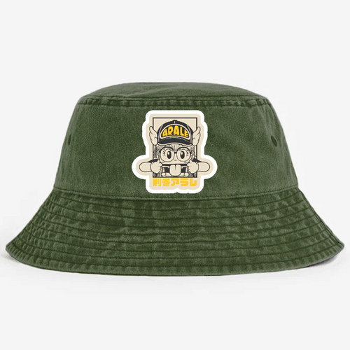 Arale Anime Vintage 100% Cotton Bucket Hat