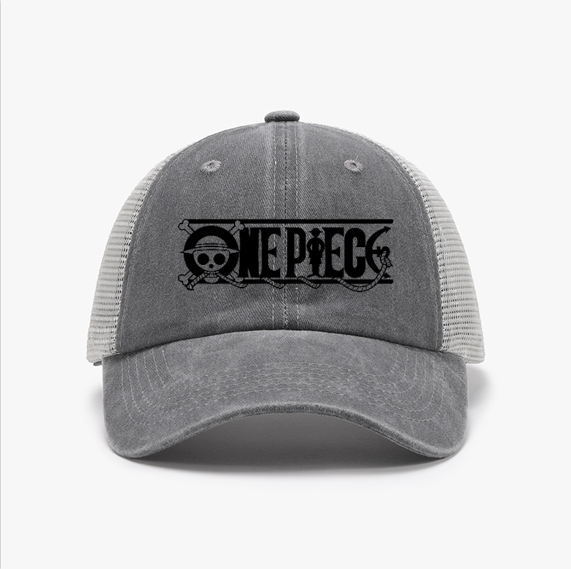 One Piece Luffy Vintage Cotton Breathable Hat