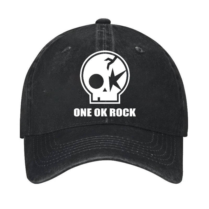 One Ok Rock Band Vintage Cotton Cap