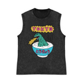 Pure Cotton Wash-Dyed Sleeveless Tank Top