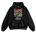 Yayoi Kusama Vintage Washed Thick Cotton Hoodie