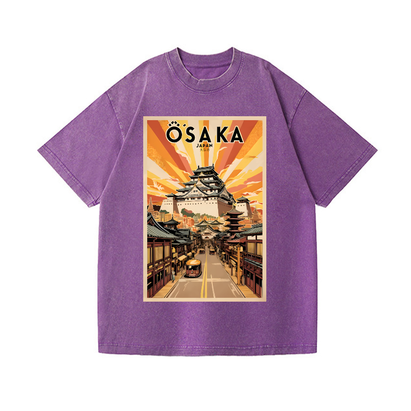 Osaka Vintage Wash Japanese Design T-Shirt
