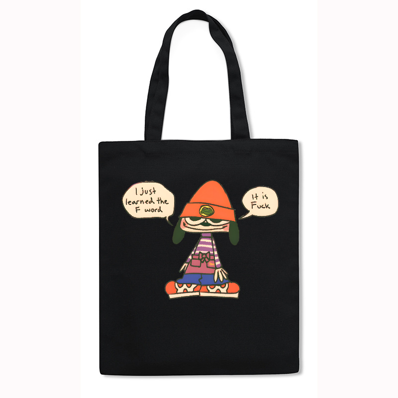 PaRappa the Rapper Japanese Style Canvas Tote Bag