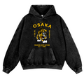 Osaka Tiger Vintage Washed Thick Cotton Hoodie
