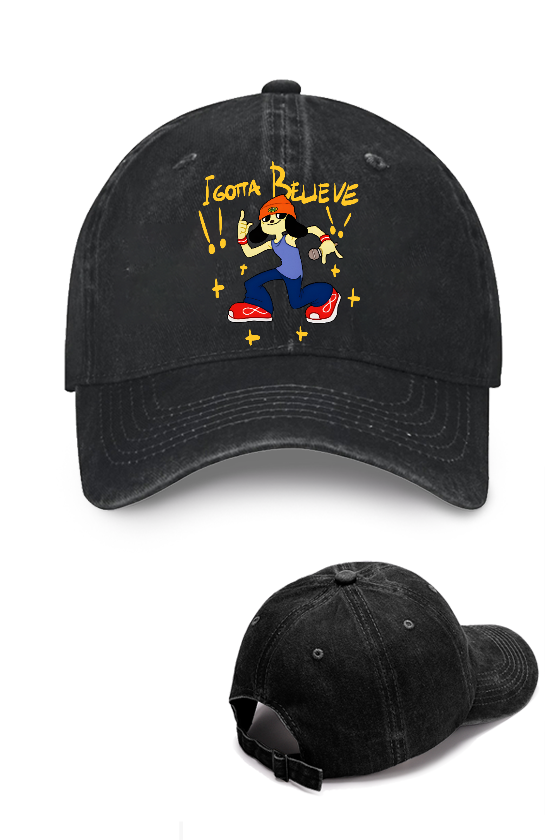 PaRappa the Rapper Vintage Cotton Cap