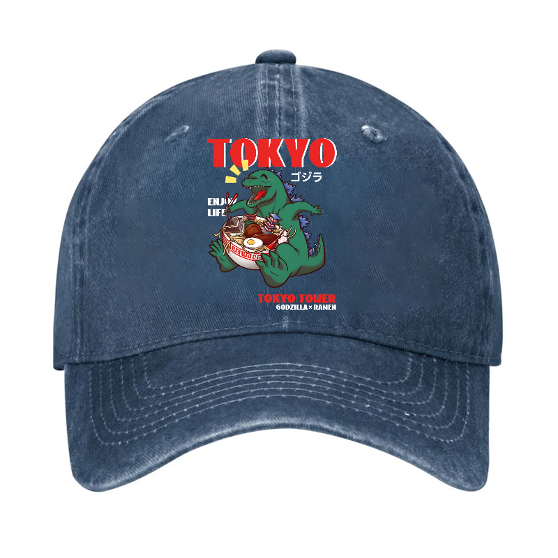 Tokyo Kaiju Vintage Cotton Hat