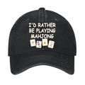 Mahjong Vintage Cotton Cap