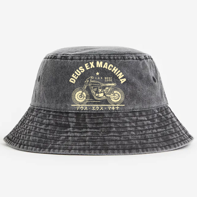 Deus Ex Machina Vintage 100% Cotton Bucket Hat