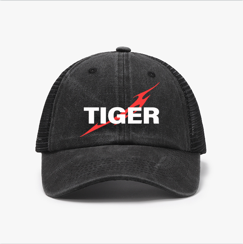 Tiger Vintage Cotton Breathable Hat