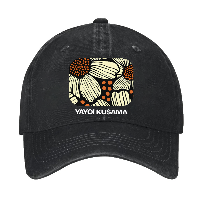 Yayoi Kusama Daisy Flower Vintage Cotton Cap