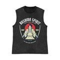 Pure Cotton Wash-Dyed Sleeveless Tank Top