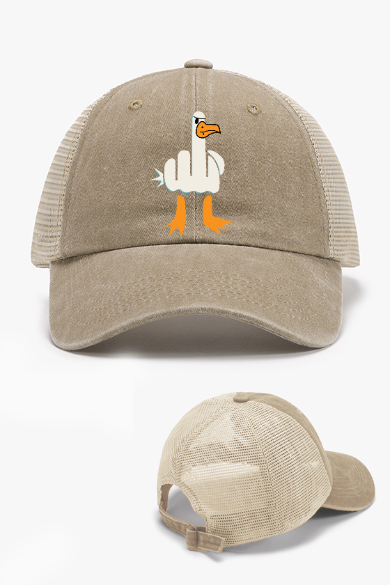 Duck Vintage Cotton Breathable Hat
