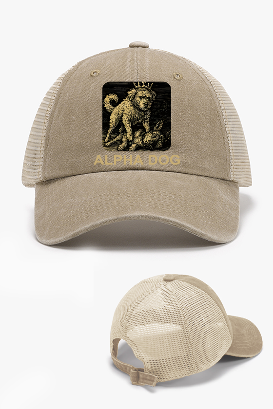 The King Charles Dog Vintage Cotton Breathable Hat