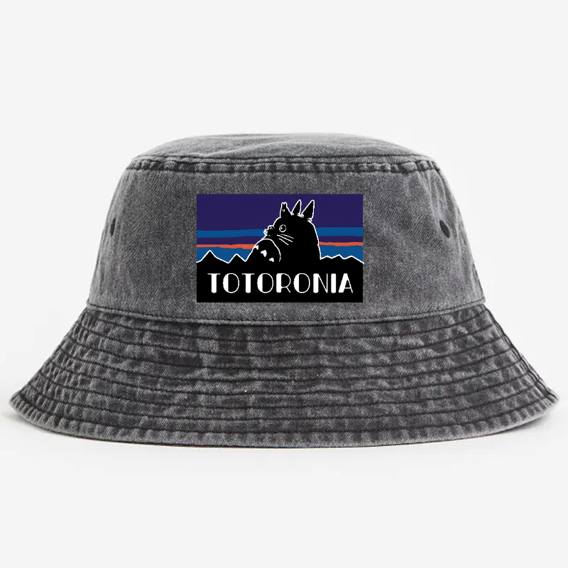 Ghibli Totoro Vintage 100% Cotton Bucket Hat