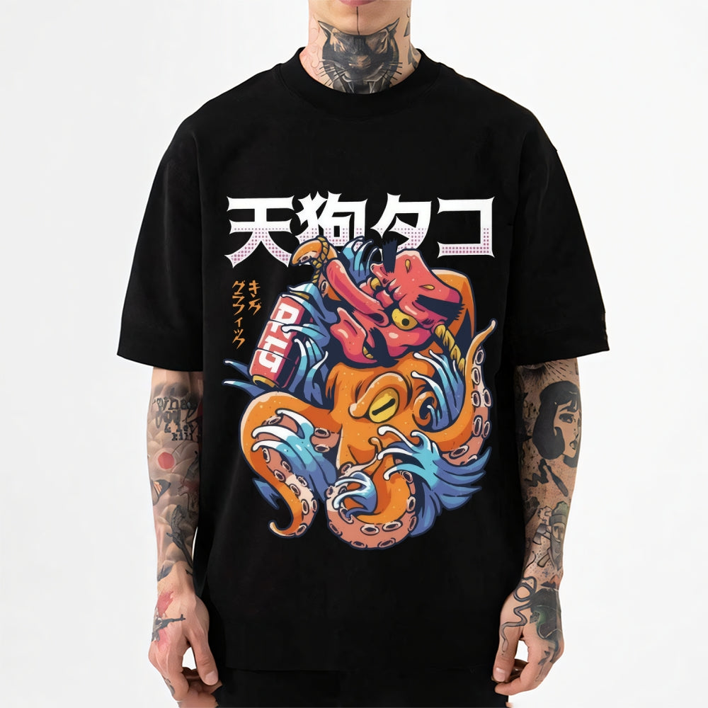 Octopus Japanese Style Classic Tee