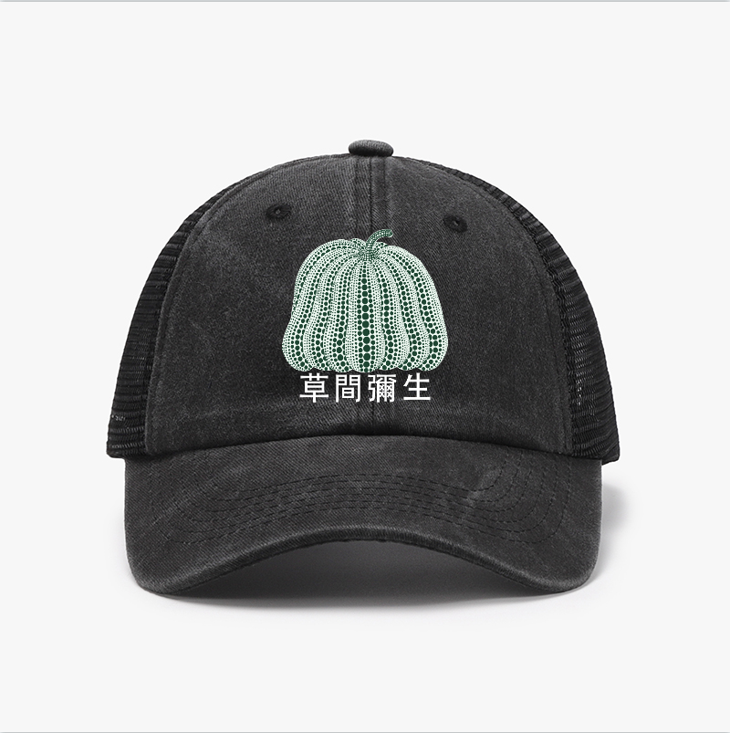 Yayoi Kusama Pumpkin Vintage Cotton Breathable Hat